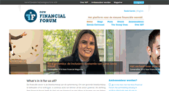 Desktop Screenshot of newfinancialforum.nl