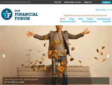 Tablet Screenshot of newfinancialforum.nl